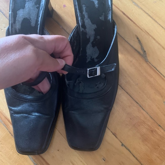 Vintage Mary janes kitten heel mules - Picture 3 of 8